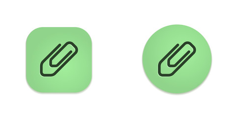 Vector Green Web Buttons