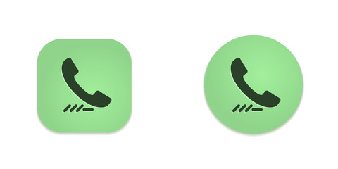 Vector Green Web Buttons