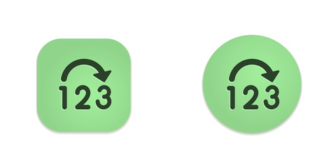 Vector Green Web Buttons