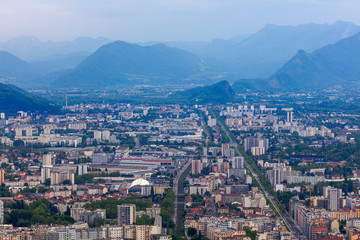 View on town from la Bastille