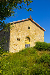 Fototapeta na wymiar View on orthodox church exterior