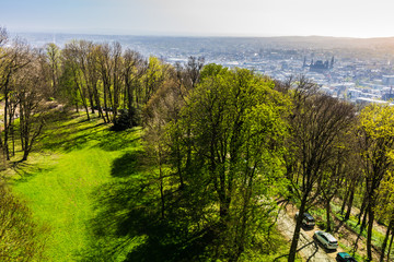 View over Aachen City from Lousberg