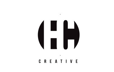 Obraz premium EC E C White Letter Logo Design with Circle Background.