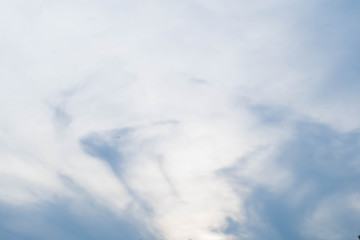 The gray cloud before rain