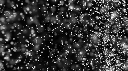 Obraz premium Beautiful monochrome bokeh blurred background defocused lights