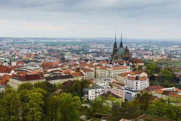 Naklejka na ściany i meble Brno is the second largest city in the Czech Republic