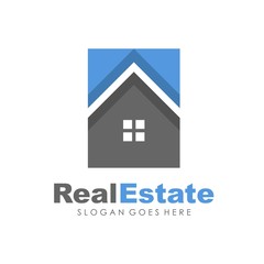 Real estate, house, building and property logo for logotype and template