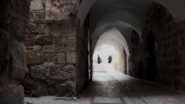 Ancient corner of old Jerusalem