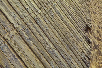 Brown wooden boards. wood texture