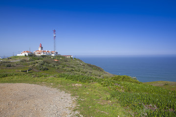 Fototapeta na wymiar Atlantic ocean coast view .Sintra Portugal