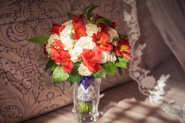 the bride's bouquet