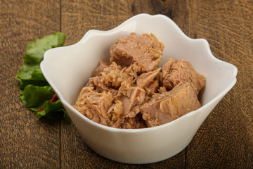 Canned tuna fish