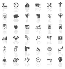 Icons Business and Creativity