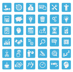 Icons Business and Creativity