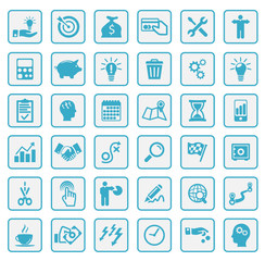 Icons Business and Creativity