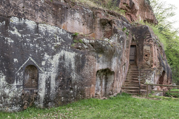 World Heritage Hermitage of Bretzenheim in Rhineland-Palatinate Germany. Prehistoric place.