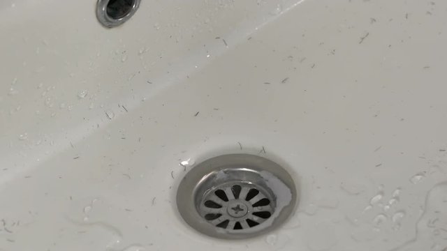 Wash off after shaving