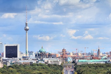 Obraz premium Berlin skyline