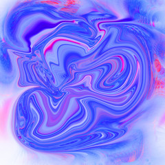 Colorful psychedelic liquefied background