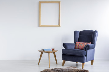 Minimalistic design of lounge