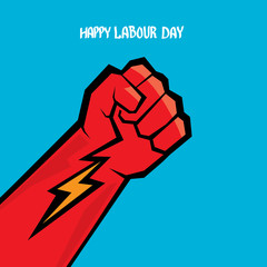 1 may - labour day. vector labour day poster