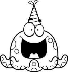 Cartoon Octopus Birthday Party