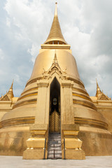 Fototapeta premium Bangkok goldener Palast Tempel Architektur