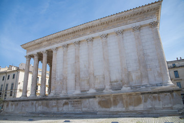 Nimes, Maison carree, roman temple