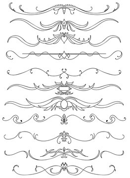 Motifs calligraphique