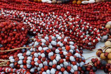 detail of handicrafts from Cuba.
