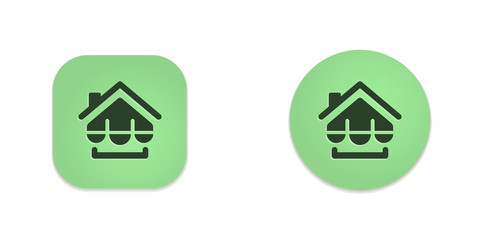 Vector Green Web Buttons
