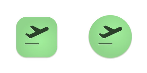 Vector Green Web Buttons
