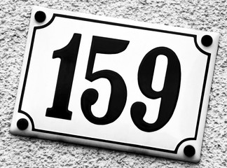 Hausnummer 159