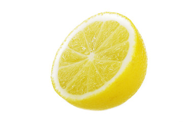 lemon slice isolated