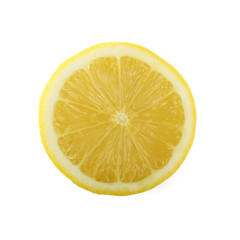 lemon slice isolated