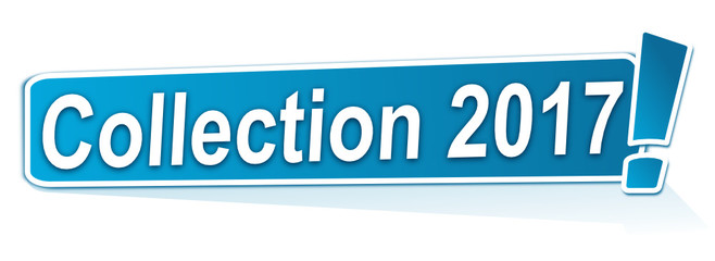 collection 2017 sur étiquette bleue