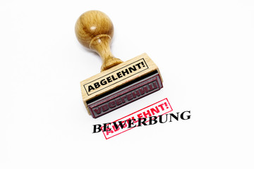 Bewerbung abgelehnt