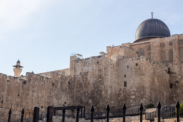 View on Al-aksa mosque, Jerusalem
