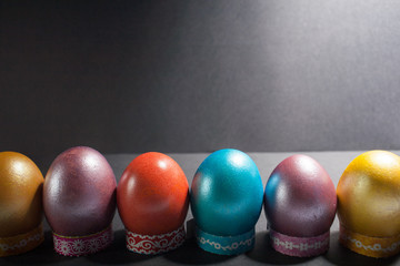 easter eggs isolated