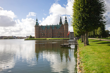 Frederiksborg Castle (Frederiksborg Slot) is a palatial complex in Hillerød, Denmark. It was built as a royal residence for King Christian IV of Denmark-Norway in the early 17th century
