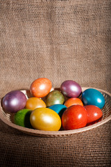 easter eggs isolated
