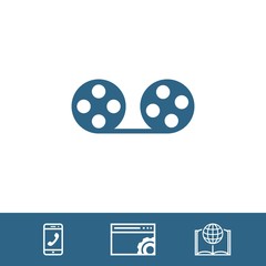 video icon stock vector illustration flat design