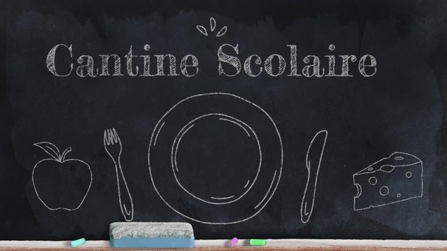 cantine scolaire (tableau)