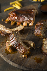 Homemade Saucy Baked Baby Back Ribs