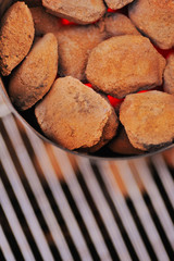 coal for cooking steak