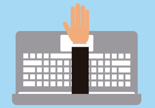 Light Blue and White Cloud Computing Music Storage Flat Design Digital Icons Set