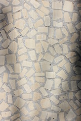 old mosaic on the wall