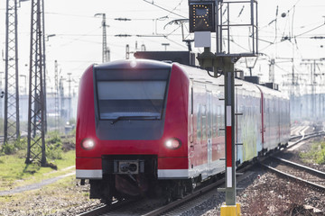 Obraz premium german sbahn train