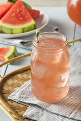 Refreshing Cold Watermelon Juice
