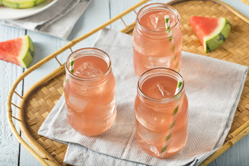 Refreshing Cold Watermelon Juice